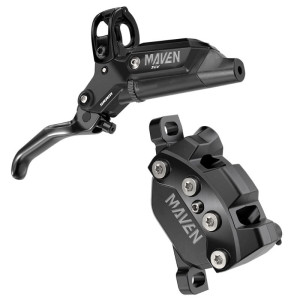 SRAM Maven Silver Front/Rear Hydraulic Disc Brake Black - 2000mm