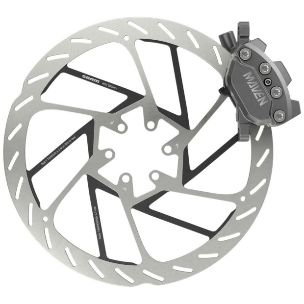 SRAM Maven Bronze Front/Rear Hydraulic Disc Brake Polar Grey - 2000mm