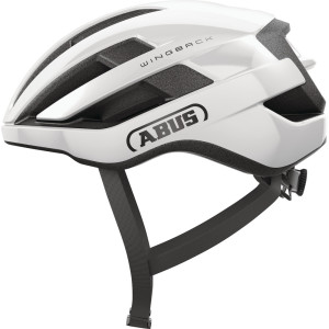 Abus WingBack Road Helmet Shiny White