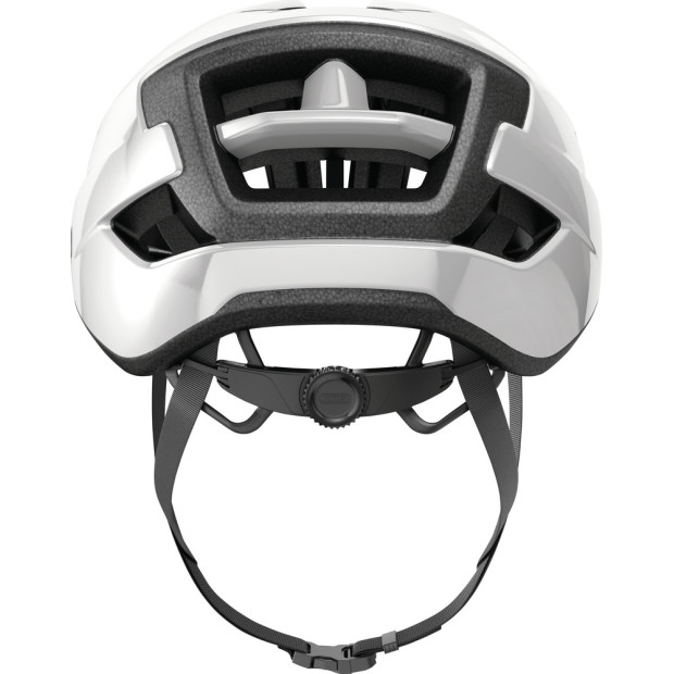 Abus WingBack Road Helmet Shiny White