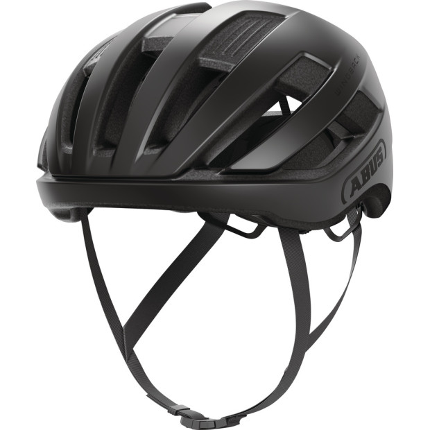 Abus WingBack Road Helmet Velvet Black