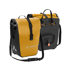 Pair of Saddlebags Vaude Aqua Front Recycled Material - Vol. 28 l - Yellow