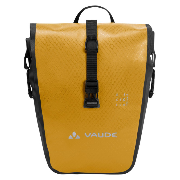 Pair of Saddlebags Vaude Aqua Front Recycled Material - Vol. 28 l - Yellow