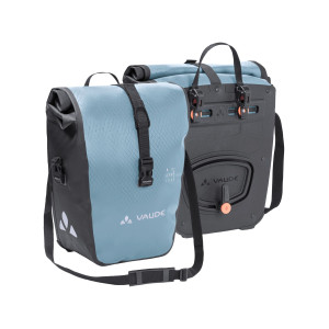 Pair of Saddlebags Vaude Aqua Front Recycled Material - Vol. 28 l - Blue