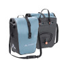 Pair of Saddlebags Vaude Aqua Front Recycled Material - Vol. 28 l - Blue