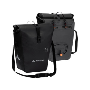 Pair of Vaude Aqua Back Panniers Recycled Material Black - 24L