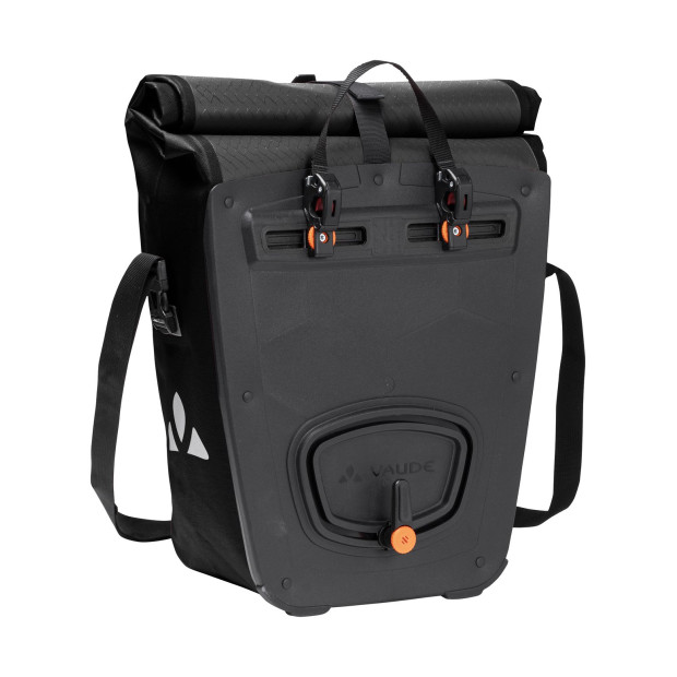 Pair of Vaude Aqua Back Panniers Recycled Material Black - 24L