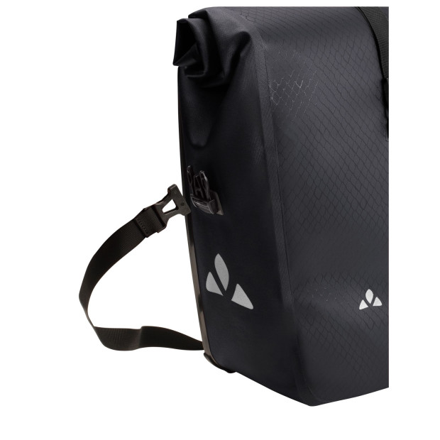 Pair of Vaude Aqua Back Panniers Recycled Material Black - 24L