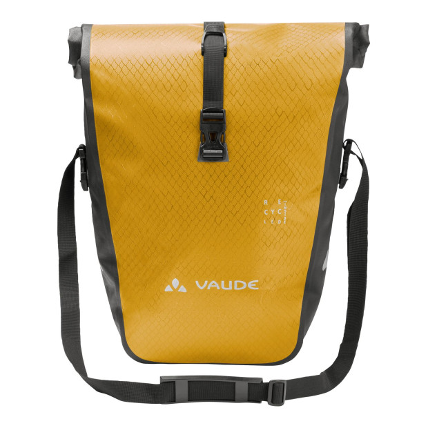 Pair of Vaude Aqua Back Panniers Recycled Material Yellow - 24L