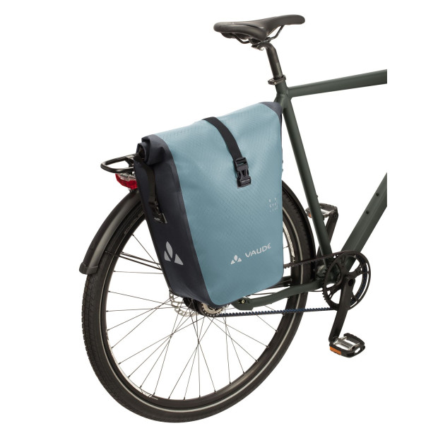 Pair of Vaude Aqua Back Panniers Recycled Material Blue - 24L