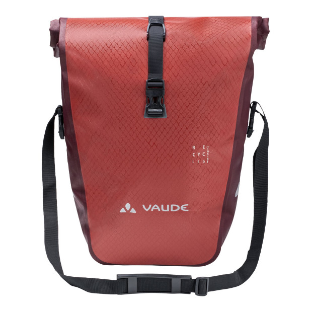 Pair of Vaude Aqua Back Panniers Recycled Material Red - 24L