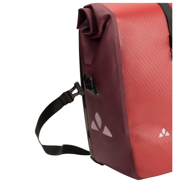 Pair of Vaude Aqua Back Panniers Recycled Material Red - 24L