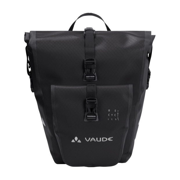 Pair of Vaude Aqua Back Plus Travel Panniers Recycled Material - Vol. 25.5 l - Black