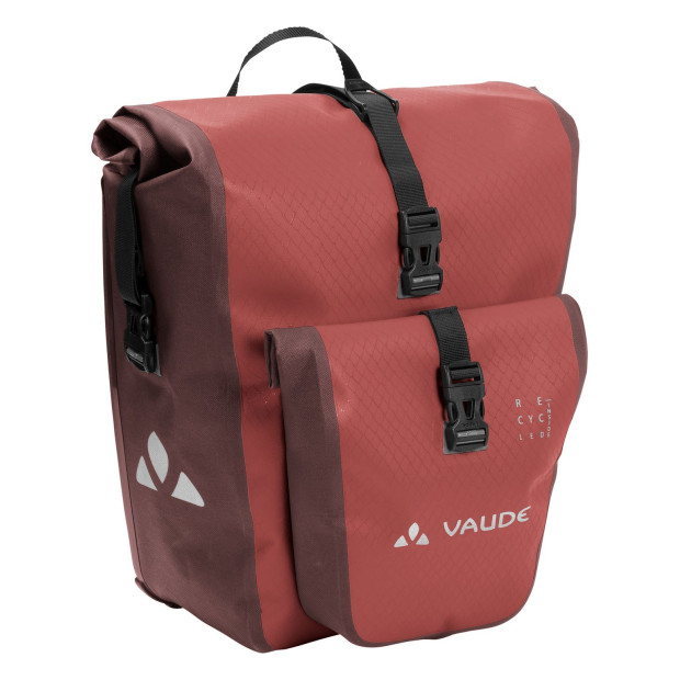 Pair of Vaude Aqua Back Plus Travel Panniers Recycled Material - Vol. 25.5 l - Red