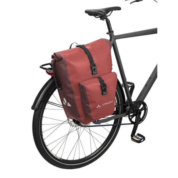 Pair of Vaude Aqua Back Plus Travel Panniers Recycled Material - Vol. 25.5 l - Red