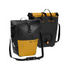 Pair of Vaude Aqua Back Color Rear Bike Panniers 48L Recycled Material - Yellow