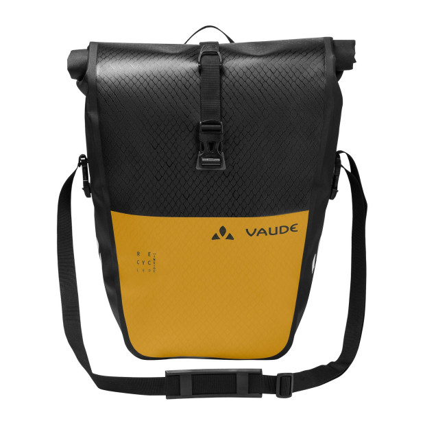 Pair of Vaude Aqua Back Color Rear Bike Panniers 48L Recycled Material - Yellow