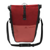 Pair of Vaude Aqua Back Color Rear Bike Panniers 48L Recycled Material - Red