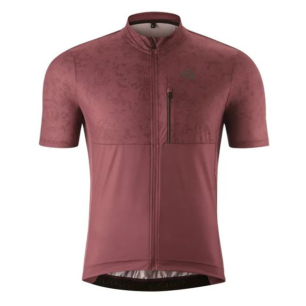 Gonso Presegno Men's Road Jersey - Burnt Russet