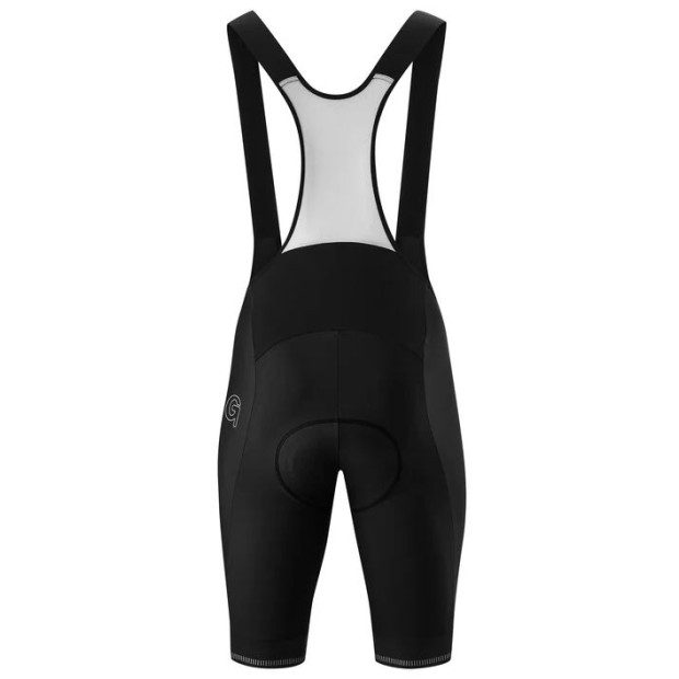 Gonso Sitivo Bib Shorts Sporty Position - Black/Red Insert