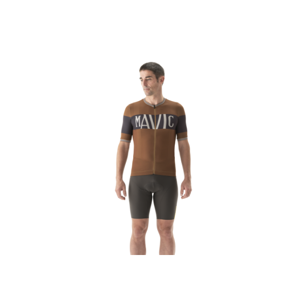 Mavic Heritage Jersey Men - Bronze/Black