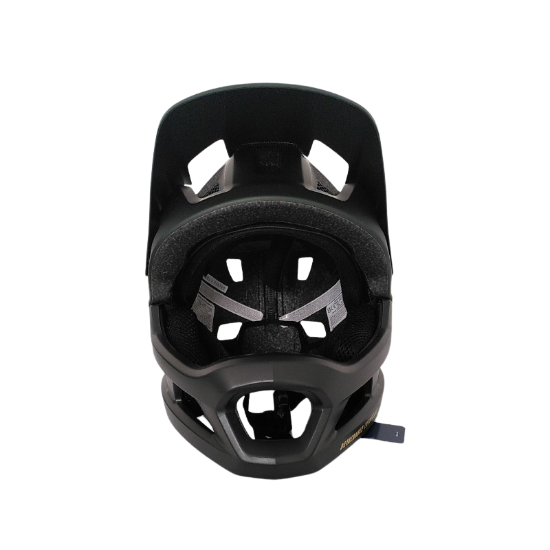 Abus YouDrop FF Child Full-Face Helmet Moss Green