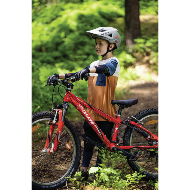 Abus YouDrop FF Child Full-Face Helmet Moss Green