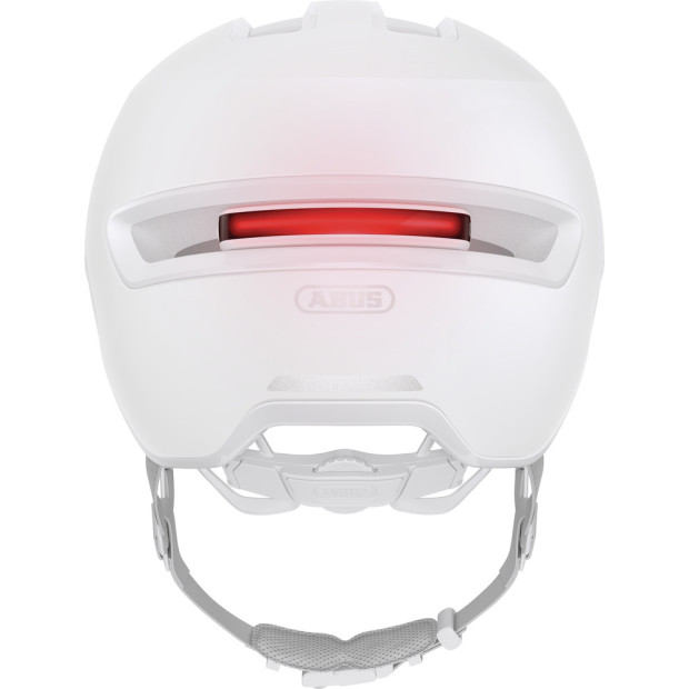 Abus Hud-Y Moss City Helmet Pure White