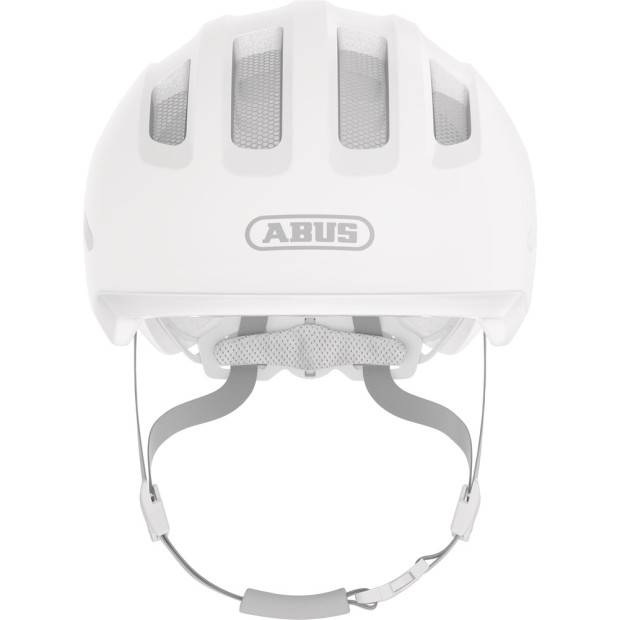 Abus Smiley 3.0 Child LED Helmet Pure White