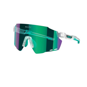 MagicShine Windbreaker Goggles - Transparent/Blue - Blue Lens