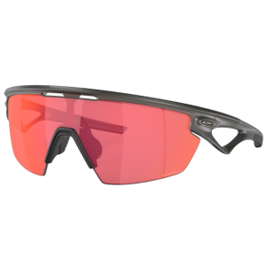 Oakley Sphaera Sunglasses Matte Grey Smoke Prizm Trail Torch