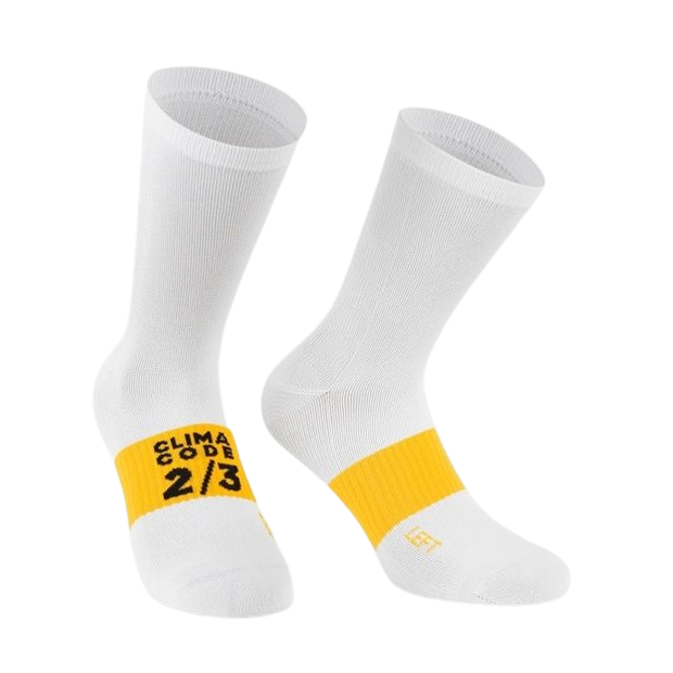 Assos Evo Spring/Fall Socks - White