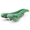 SMP Lite 209 Saddle 139x273mm Stainless Steel Rails - Bianchi Green