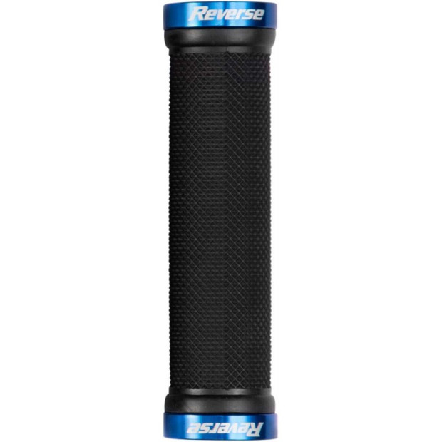 Reverse Classic Lock On MTB Grips  Ø28mm 130mm black/blue