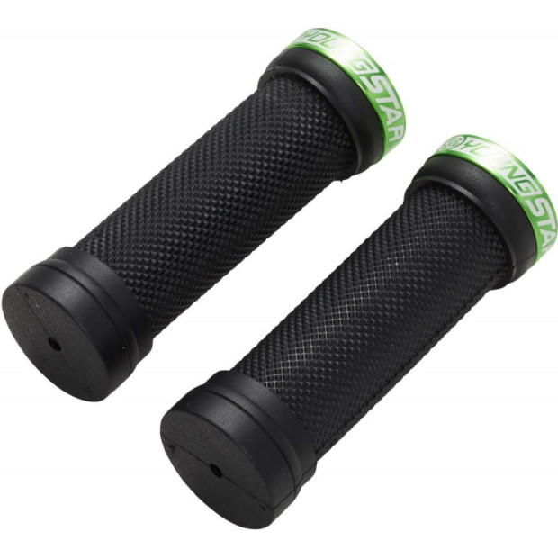 Reverse Youngstar Child MTB Grips 98mm black/green