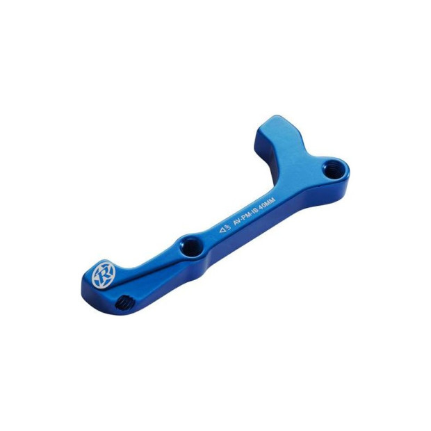 Reverse IS-PM 180 Avid RE Brake Caliper Adapter blue