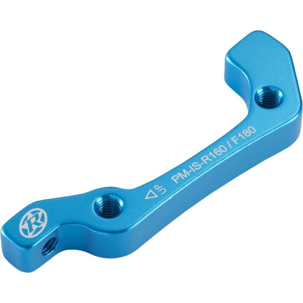 Reverse IS-PM 180 VR+160 HR Brake Caliper Adapter light blue
