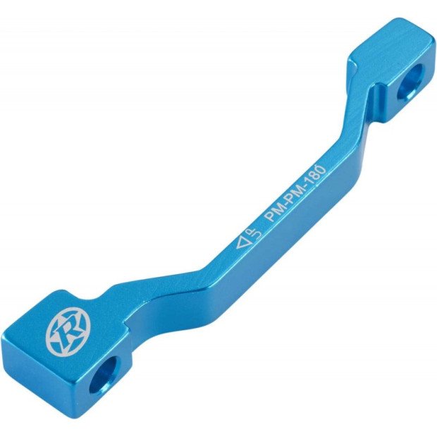 Reverse PM-PM 180 FR+RE Brake Caliper Adapter light blue