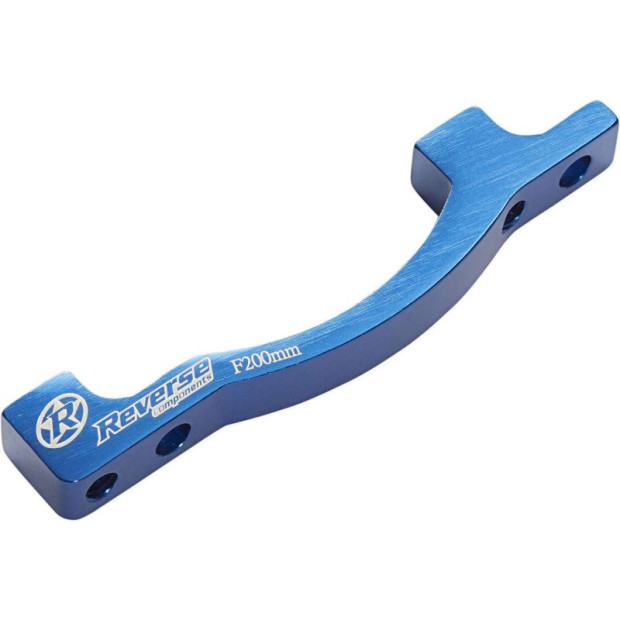 Reverse PM-PM 200 FR Brake Caliper Adapter blue