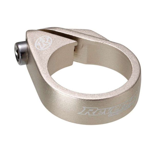 Reverse Bolt Seatpost Clamp 34.9mm sand