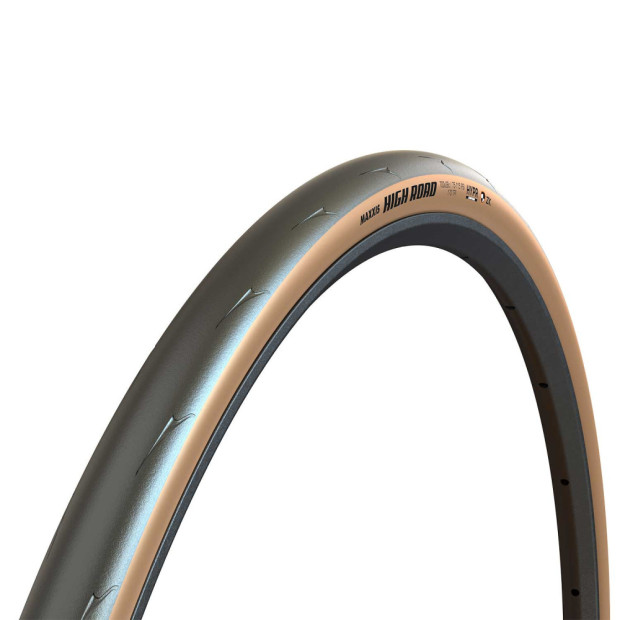Maxxis High Road Road Tyre HYPR K2 Tubeless Ready 700x28C black/brown