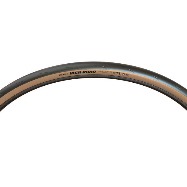 Maxxis High Road Road Tyre HYPR K2 Tubeless Ready 700x28C black/brown
