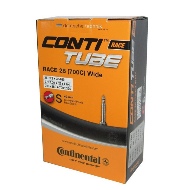 Continental Race 28 Wide Innertube Presta 42 mm - [25/32 - 622]