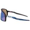 Oakley Sutro Sunglasses Black-Blue - Prizm Sapphire