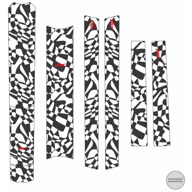 Slicy Sublimistick Colors Frame Protectors - Matt