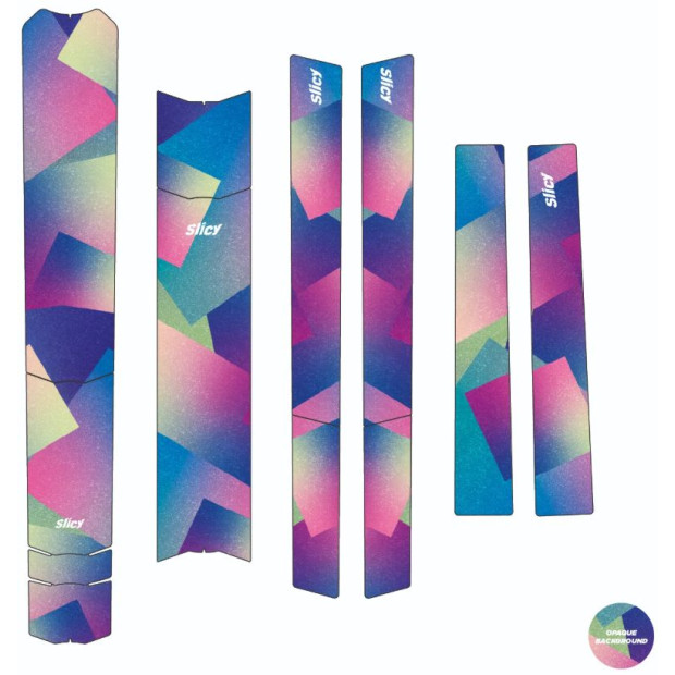 Slicy Sublimistick Colors Frame Protectors - Matt