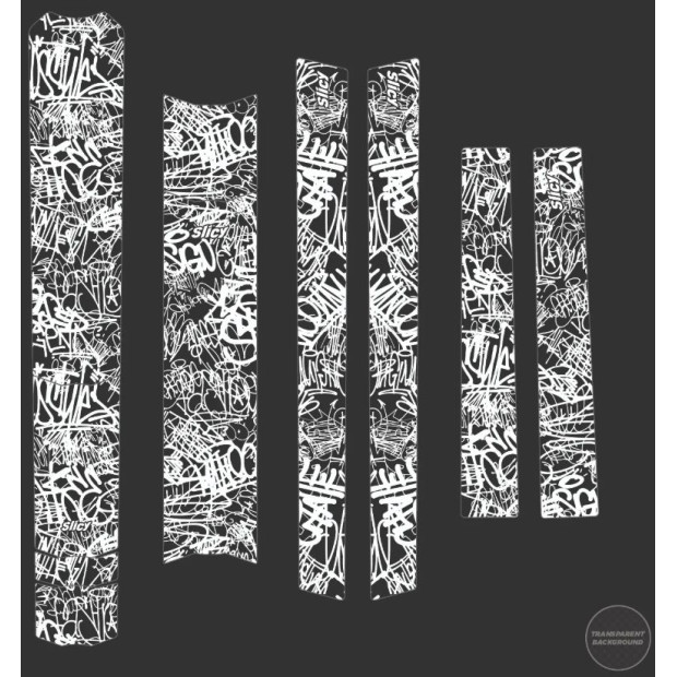 Slicy Sublimistick Colors Frame Protectors - Matt