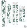 Slicy Sublimistick Colors Frame Protectors - Matt
