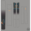 Slicy Sublimistick Colors Frame Protectors - Matt