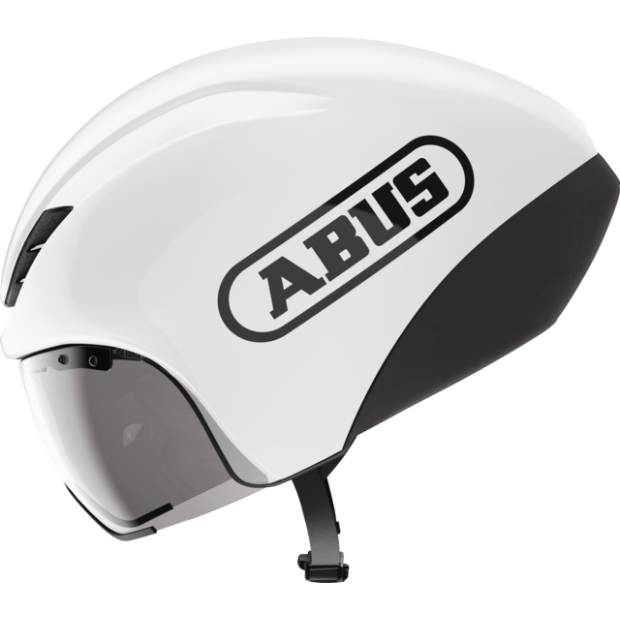 Abus GameChanger TT 1.1 Road Helmet - Shiny White